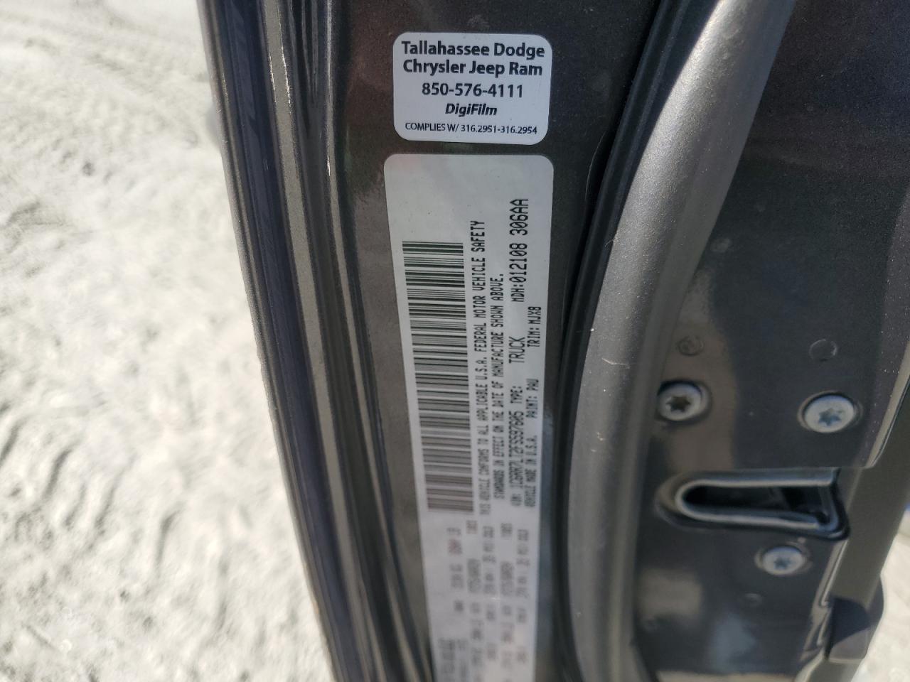 2015 Ram 1500 Slt VIN: 1C6RR7LT2FS597605 Lot: 94236785