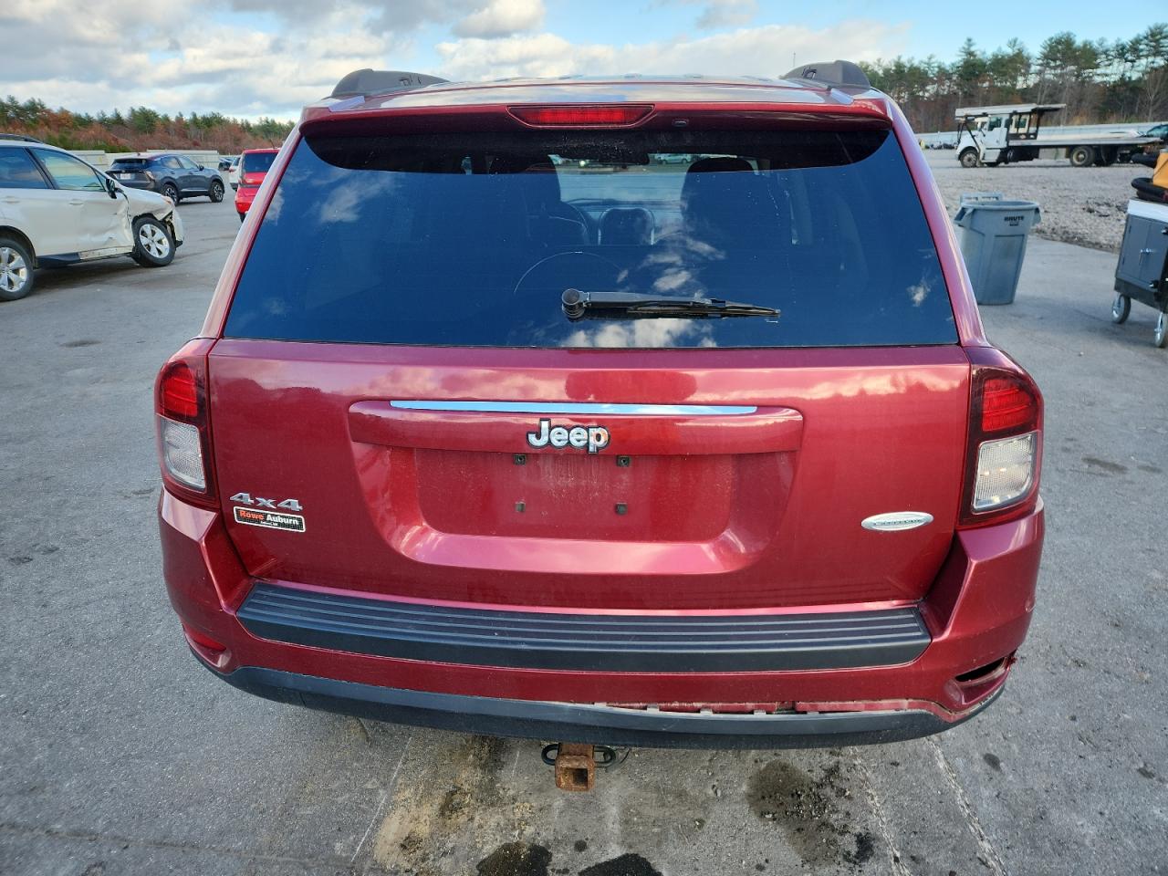 2014 Jeep Compass Latitude VIN: 1C4NJDEB8ED507491 Lot: 91401785