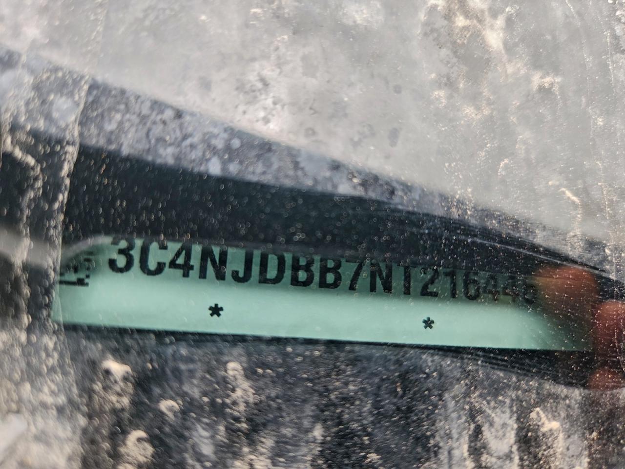 2022 Jeep Compass Latitude VIN: 3C4NJDBB7NT216446 Lot: 94066685