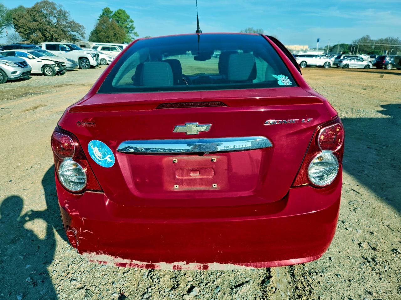 2014 Chevrolet Sonic Lt VIN: 1G1JC5SH7E4168786 Lot: 94177755