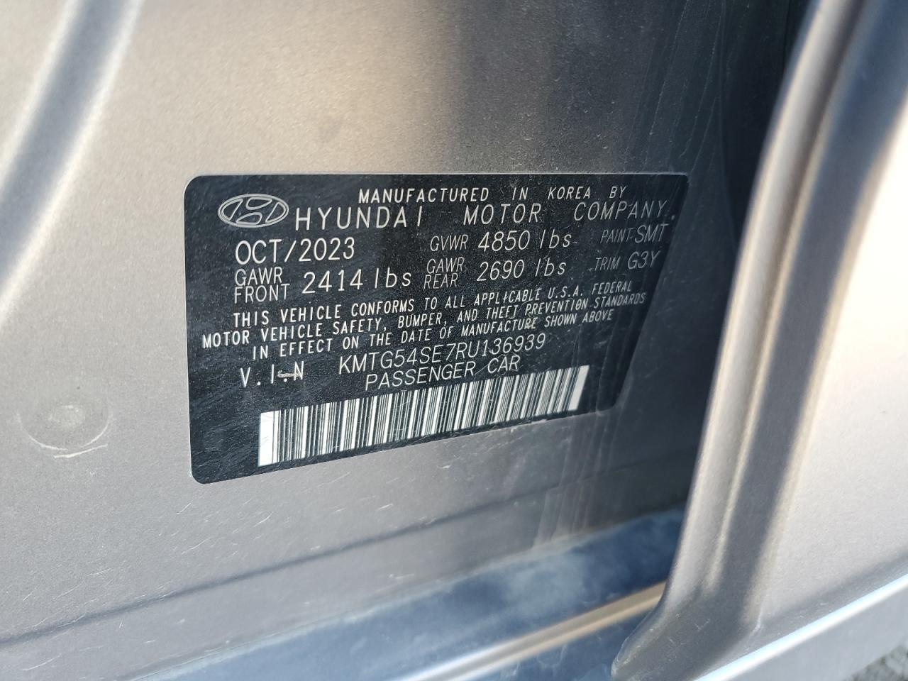 2024 Genesis G70 Sport Advanced VIN: KMTG54SE7RU136939 Lot: 92588245