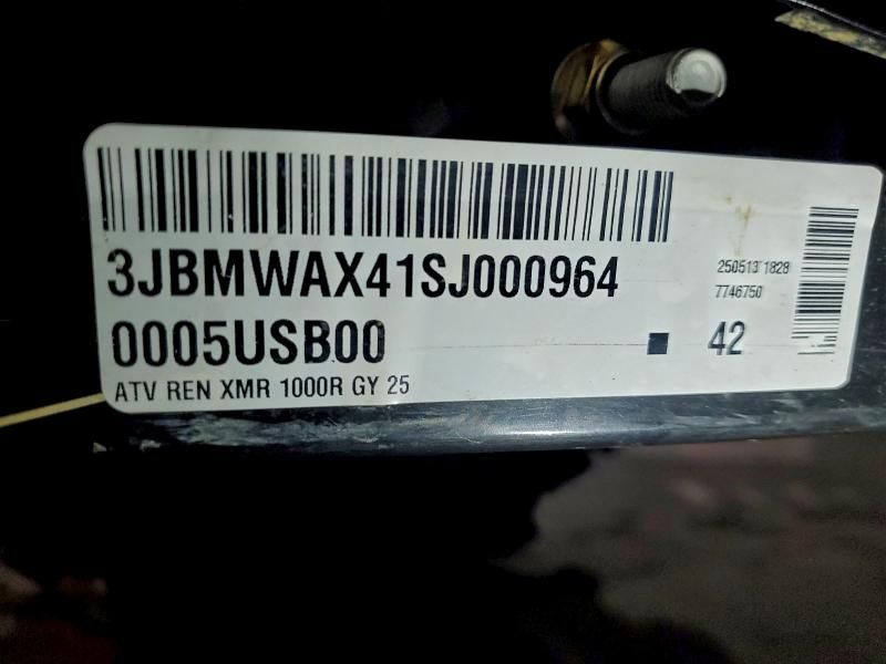 2025 CAN AM RENEGADE X