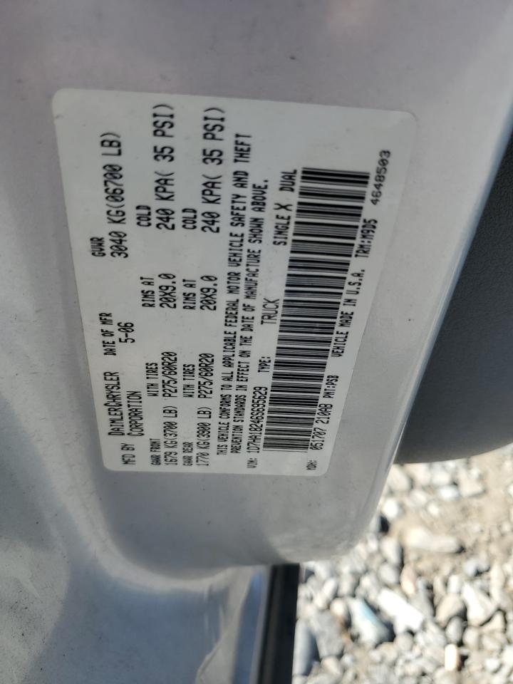 2006 Dodge Ram 1500 St VIN: 1D7HA18246S695629 Lot: 90435855