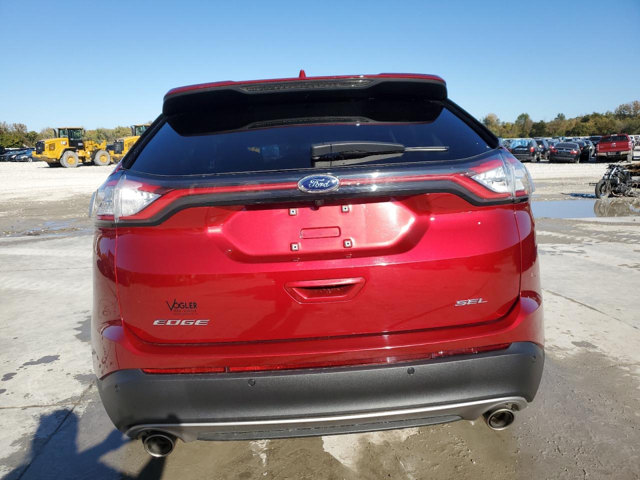 2018 Ford Edge Sel VIN: 2FMPK3J80JBC49571 Lot: 90908605