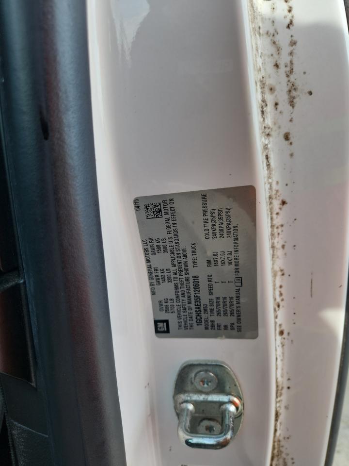 2015 Chevrolet Colorado VIN: 1GCHSAE35F1206018 Lot: 93042175