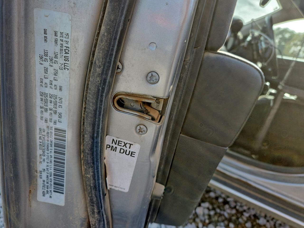 2019 Dodge Journey Crossroad VIN: 3C4PDCGG5KT838439 Lot: 94420175