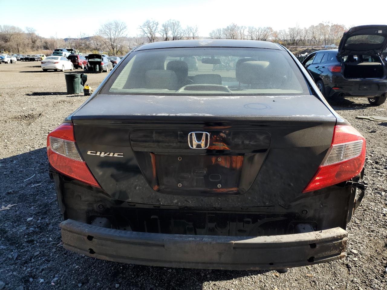 2012 Honda Civic Lx VIN: 2HGFB2F51CH600787 Lot: 93210325