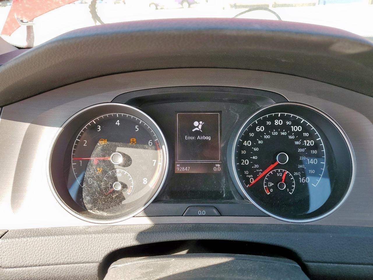 2017 Volkswagen Golf Sportwagen S VIN: 3VW017AU1HM502660 Lot: 91305945