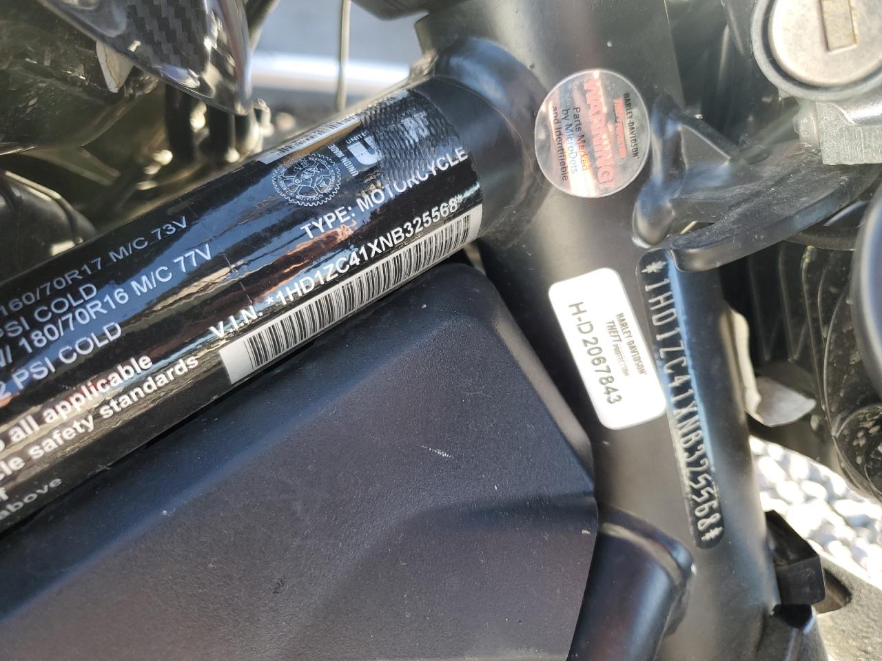 2022 Harley-Davidson Rh1250 S VIN: 1HD1ZC41XNB325568 Lot: 92225045