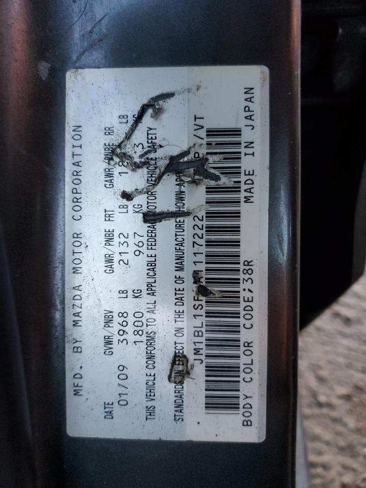 2010 Mazda 3 I VIN: JM1BL1SF5A1117222 Lot: 92688165