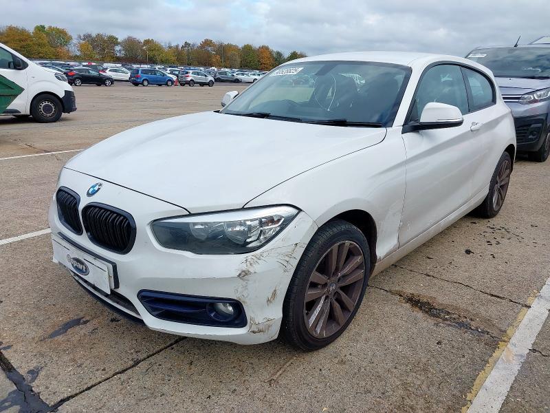 2017 BMW 1 SERIES 116D SPORT 3DR [NAV] for sale at Copart NEWBURY