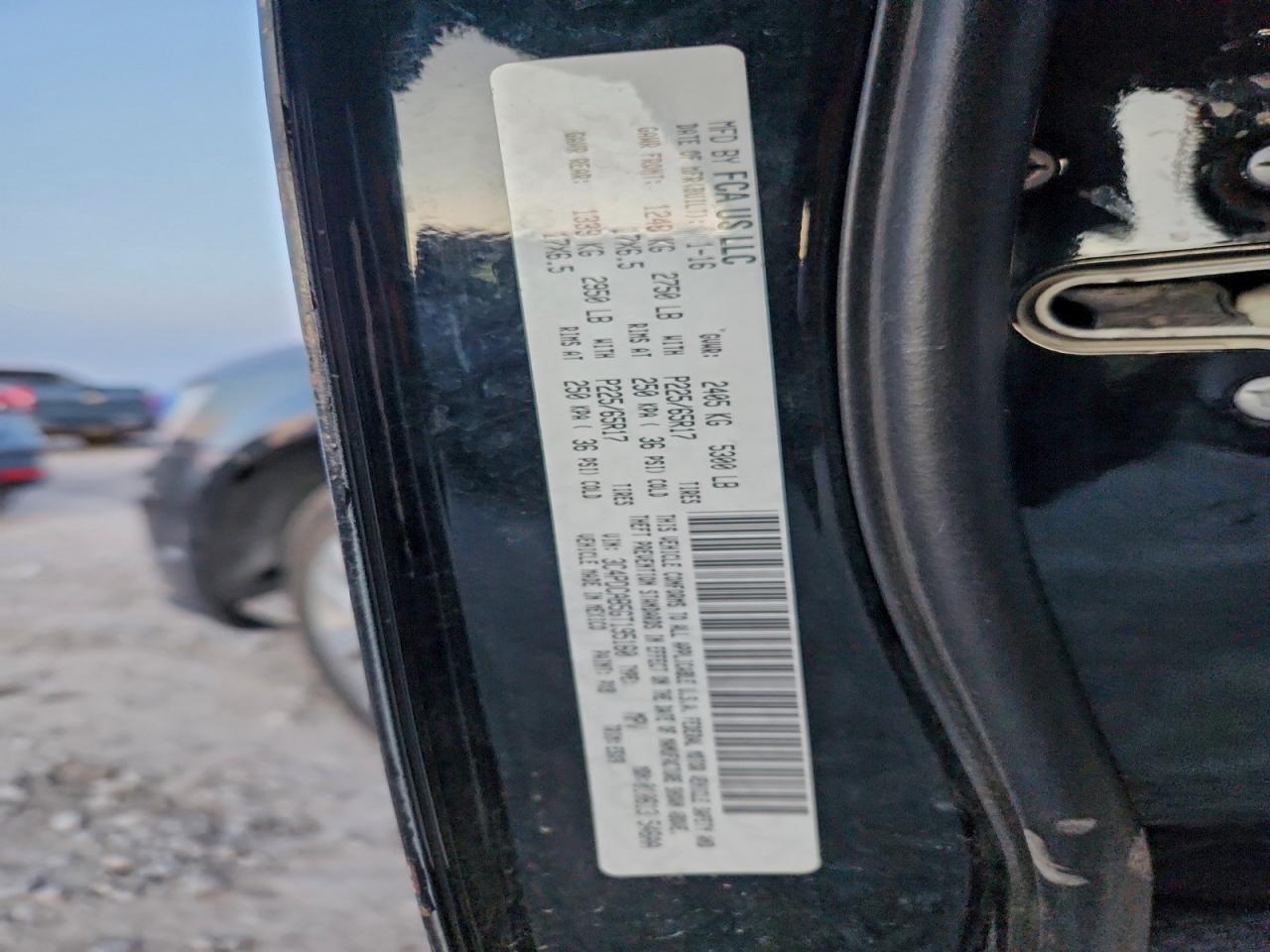 2016 Dodge Journey Se VIN: 3C4PDCAB5GT195160 Lot: 93631495