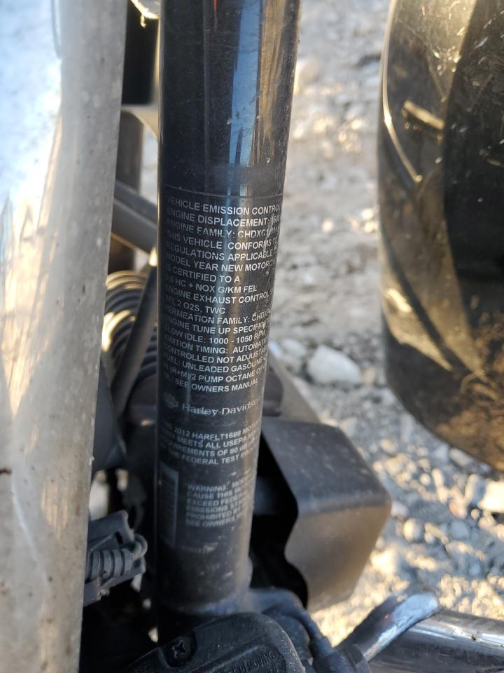 2012 Harley-Davidson Flhx Street Glide VIN: 1HD1KBM13CB683414 Lot: 91381005