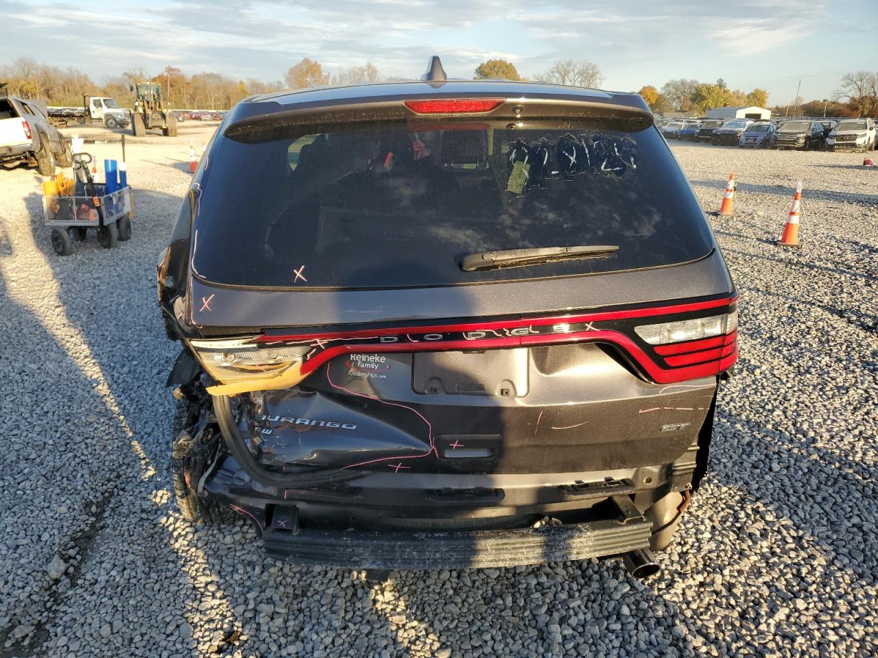 2017 Dodge Durango Gt VIN: 1C4RDJDGXHC828124 Lot: 91453805