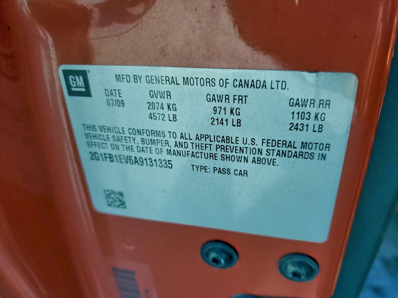 2012 Chevrolet Camaro Ls VIN: 2G1FA1E34C9137218 Lot: 93706195