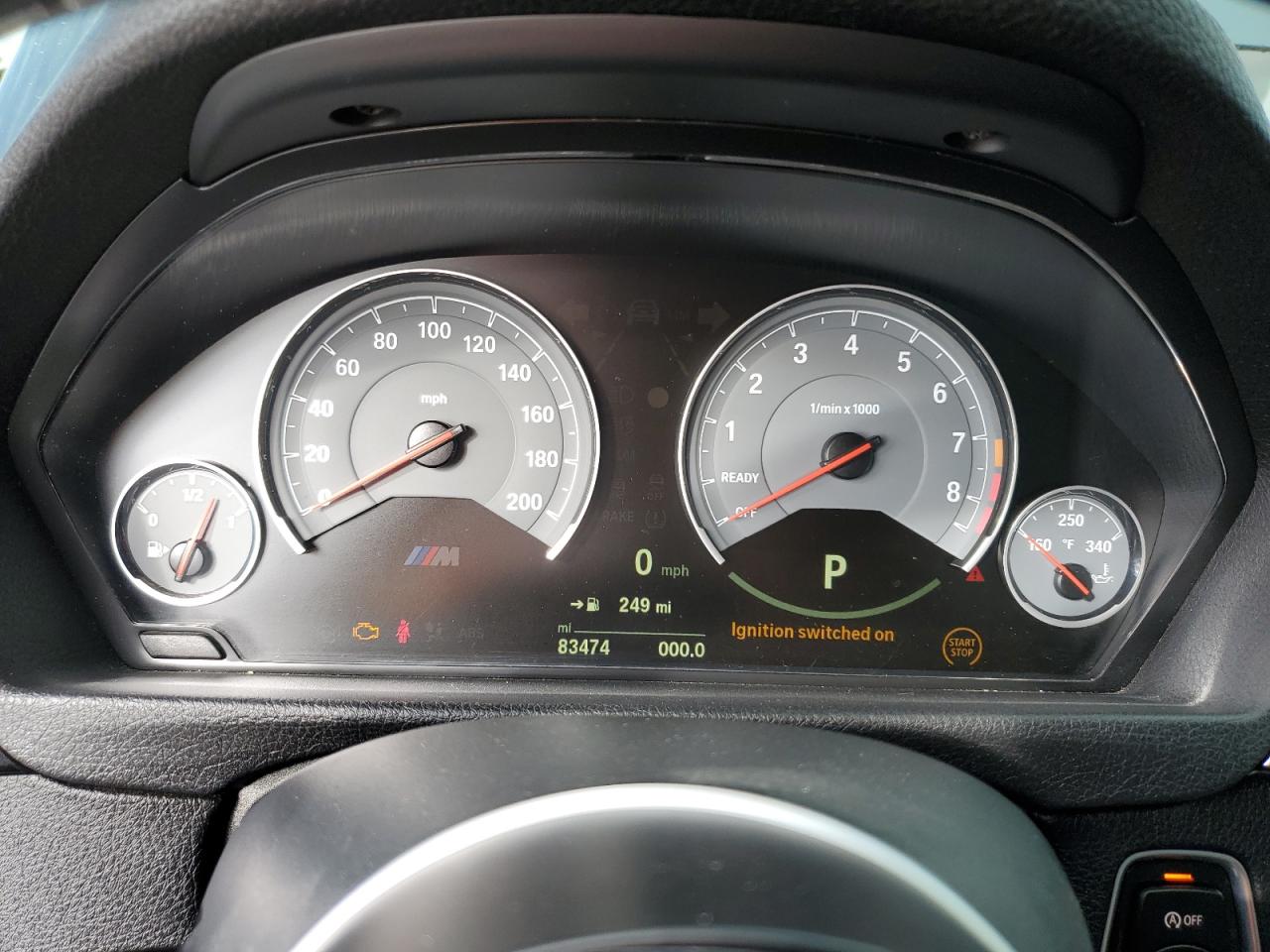 2015 BMW M3 VIN: WBS3C9C54FJ276452 Lot: 92906135