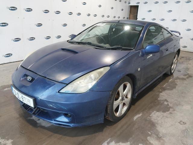 2001 TOYOTA CELICA for sale at Copart CASTLEDERMOT - IRELAND