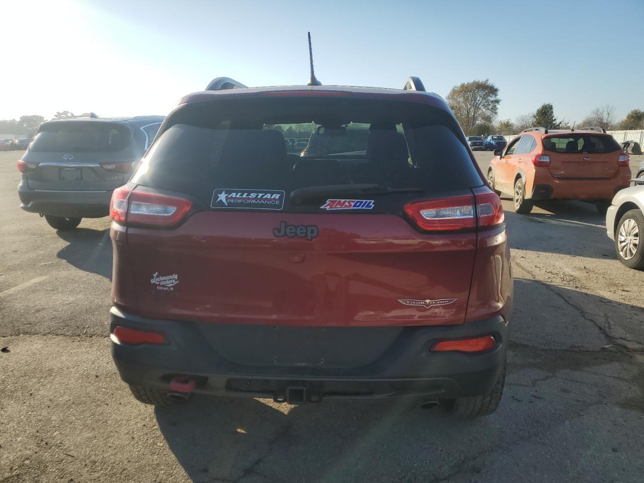 2015 Jeep Cherokee Trailhawk VIN: 1C4PJMBS1FW620170 Lot: 92619445