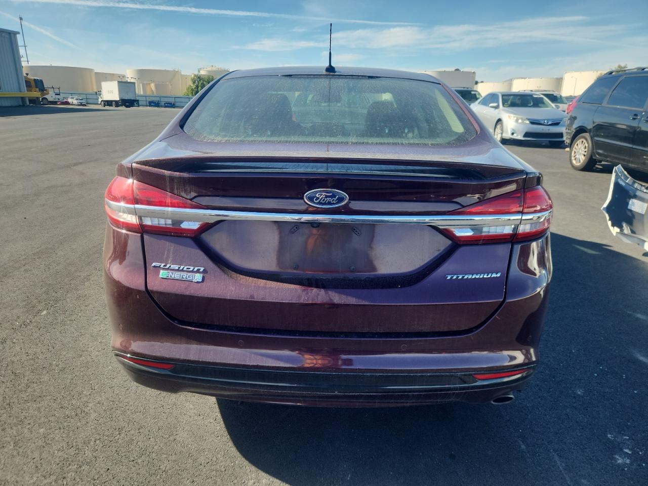 2017 Ford Fusion Titanium Phev VIN: 3FA6P0SU5HR276990 Lot: 91727425