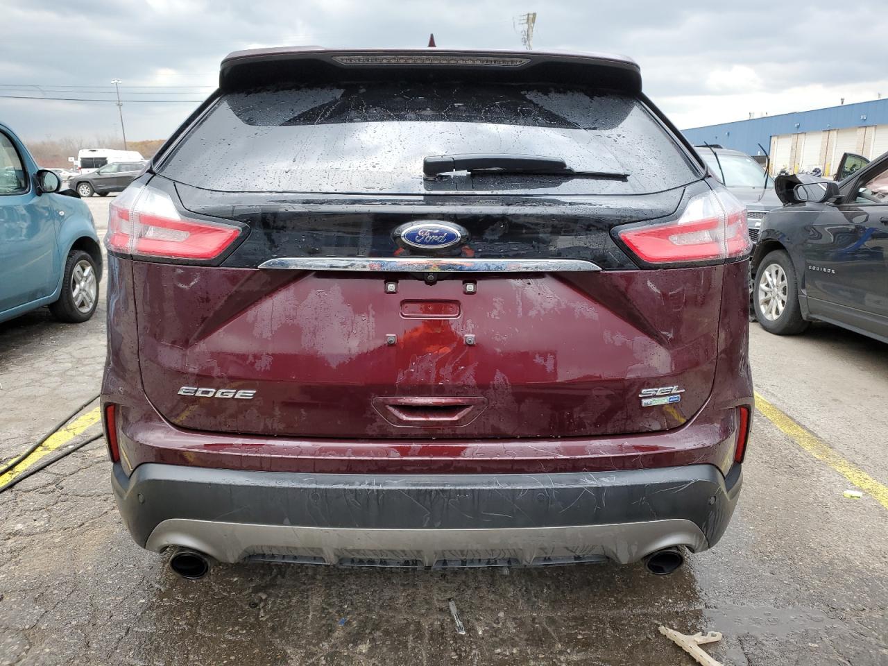 2020 Ford Edge Sel VIN: 2FMPK4J93LBA49723 Lot: 91588135