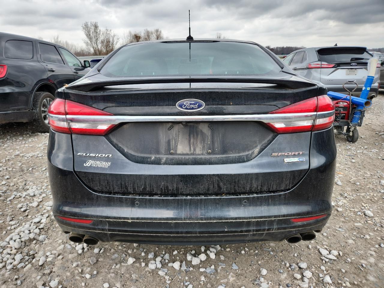 2017 Ford Fusion Sport VIN: 3FA6P0VP8HR263284 Lot: 92393595