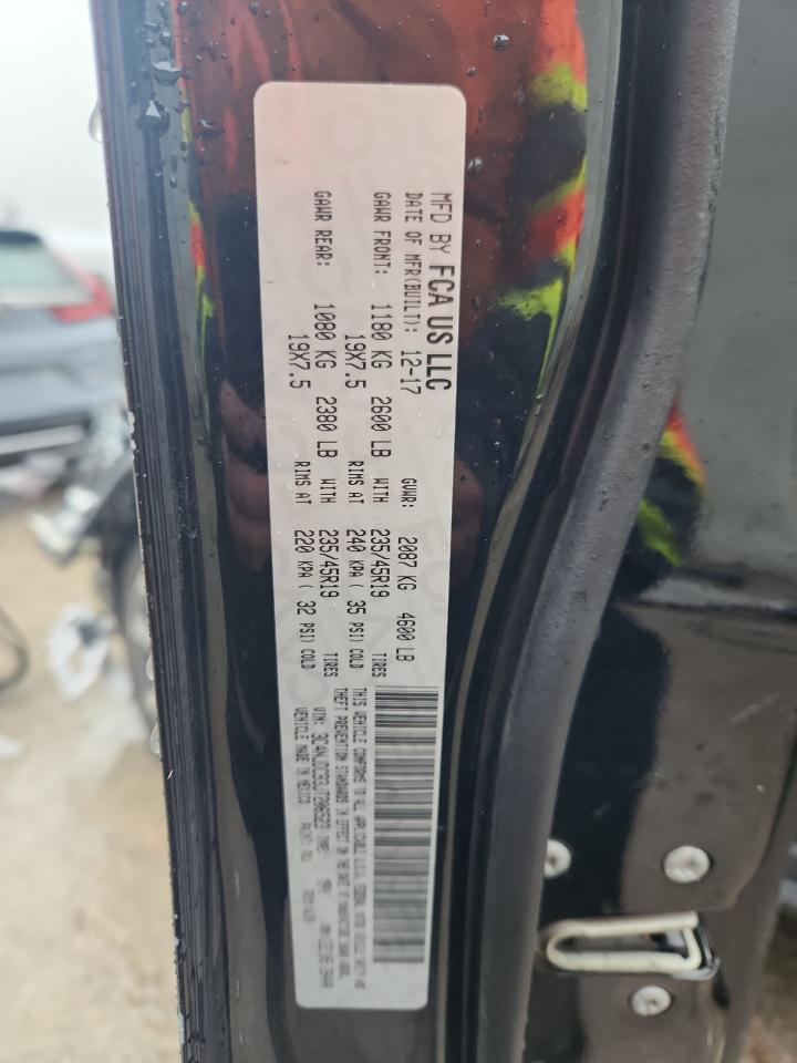 2018 Jeep Compass Limited VIN: 3C4NJDCB3JT206523 Lot: 93310195