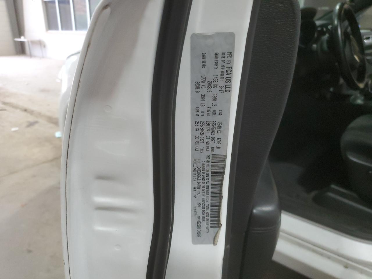 2018 Dodge Durango Sxt VIN: 1C4RDHAG6JC114218 Lot: 93551295