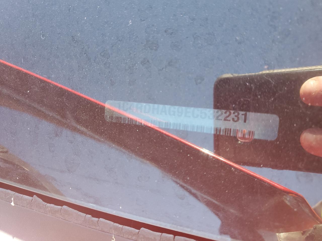 2014 Dodge Durango Sxt VIN: 1C4RDHAG9EC532231 Lot: 91760665