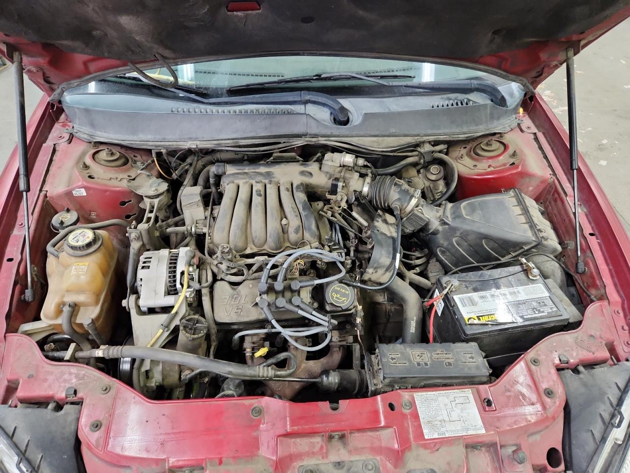 2003 Ford Taurus Se VIN: 1FAHP58U83A187950 Lot: 89882345