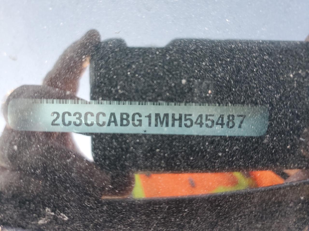 2021 Chrysler 300 S VIN: 2C3CCABG1MH545487 Lot: 89799965