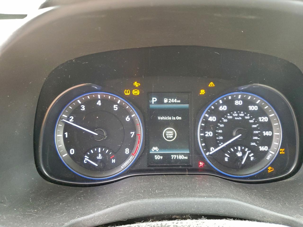 2019 Hyundai Kona Ultimate VIN: KM8K5CA54KU222845 Lot: 92991505