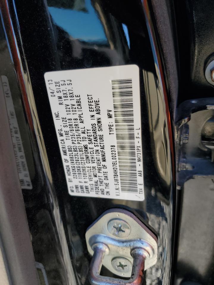 2014 Acura Rdx VIN: 5J8TB4H37EL002378 Lot: 90989635