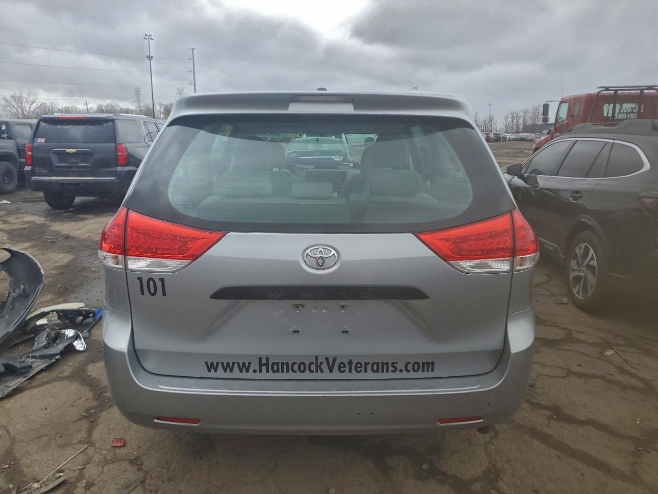 2014 Toyota Sienna VIN: 5TDZK3DC7ES438896 Lot: 94664355