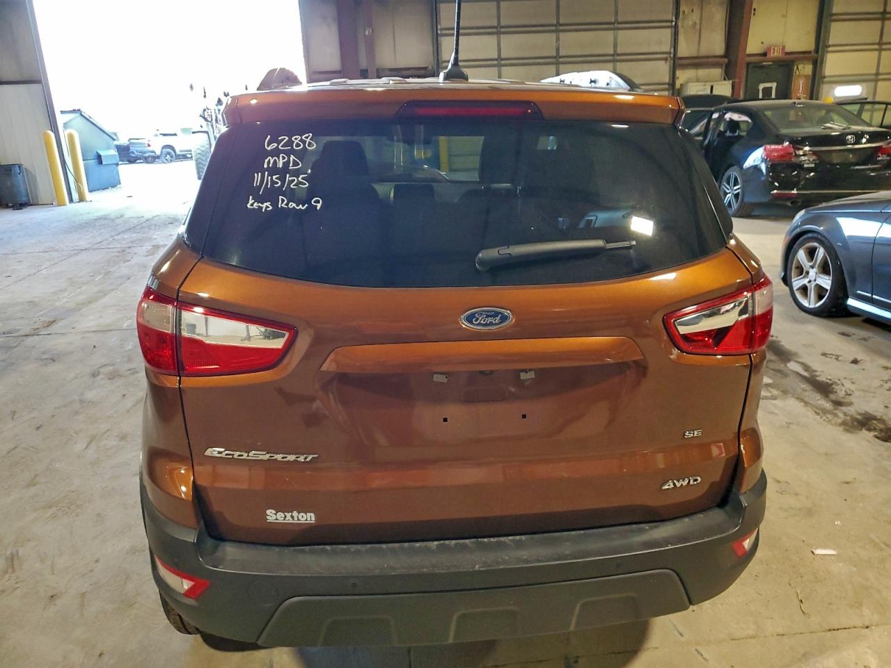 2020 Ford Ecosport Se VIN: MAJ6S3GL9LC312347 Lot: 94773665