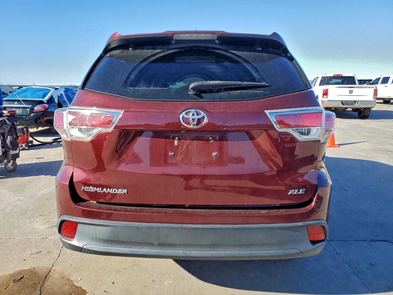 2014 Toyota Highlander Xle VIN: 5TDKKRFH7ES034297 Lot: 92032095