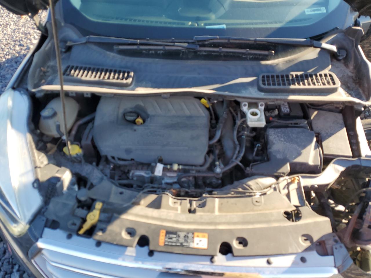 2017 Ford Escape Titanium VIN: 1FMCU0JD7HUD10214 Lot: 91083555