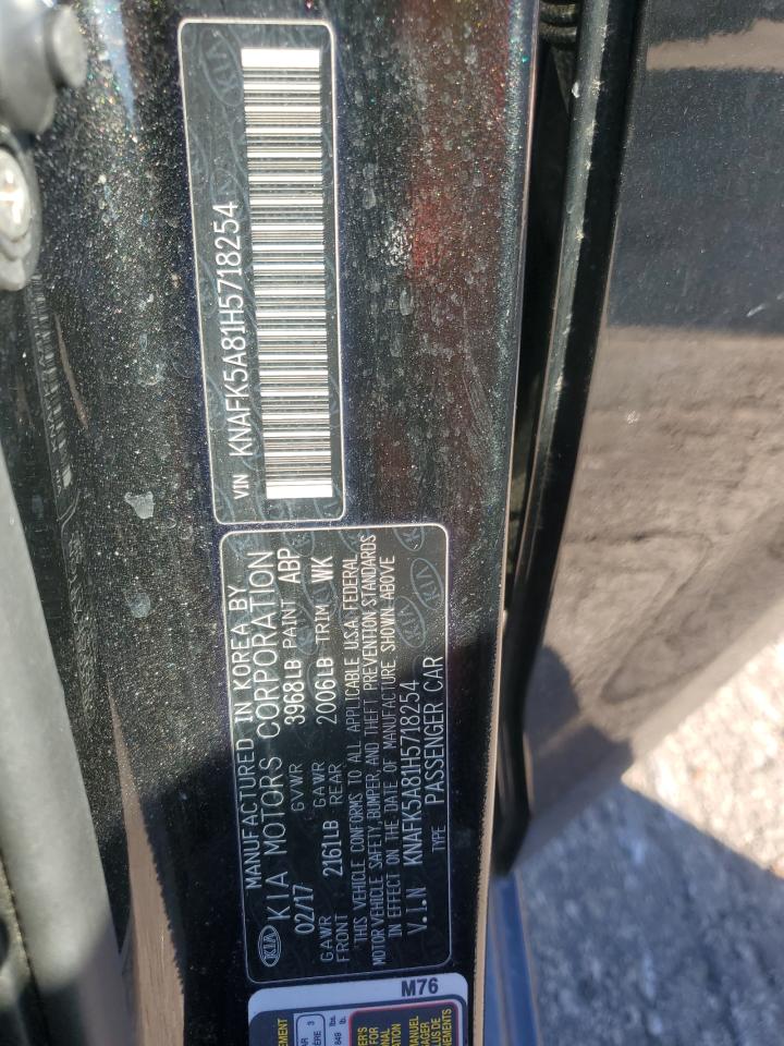 2017 Kia Forte Lx VIN: KNAFK5A81H5718254 Lot: 90814965