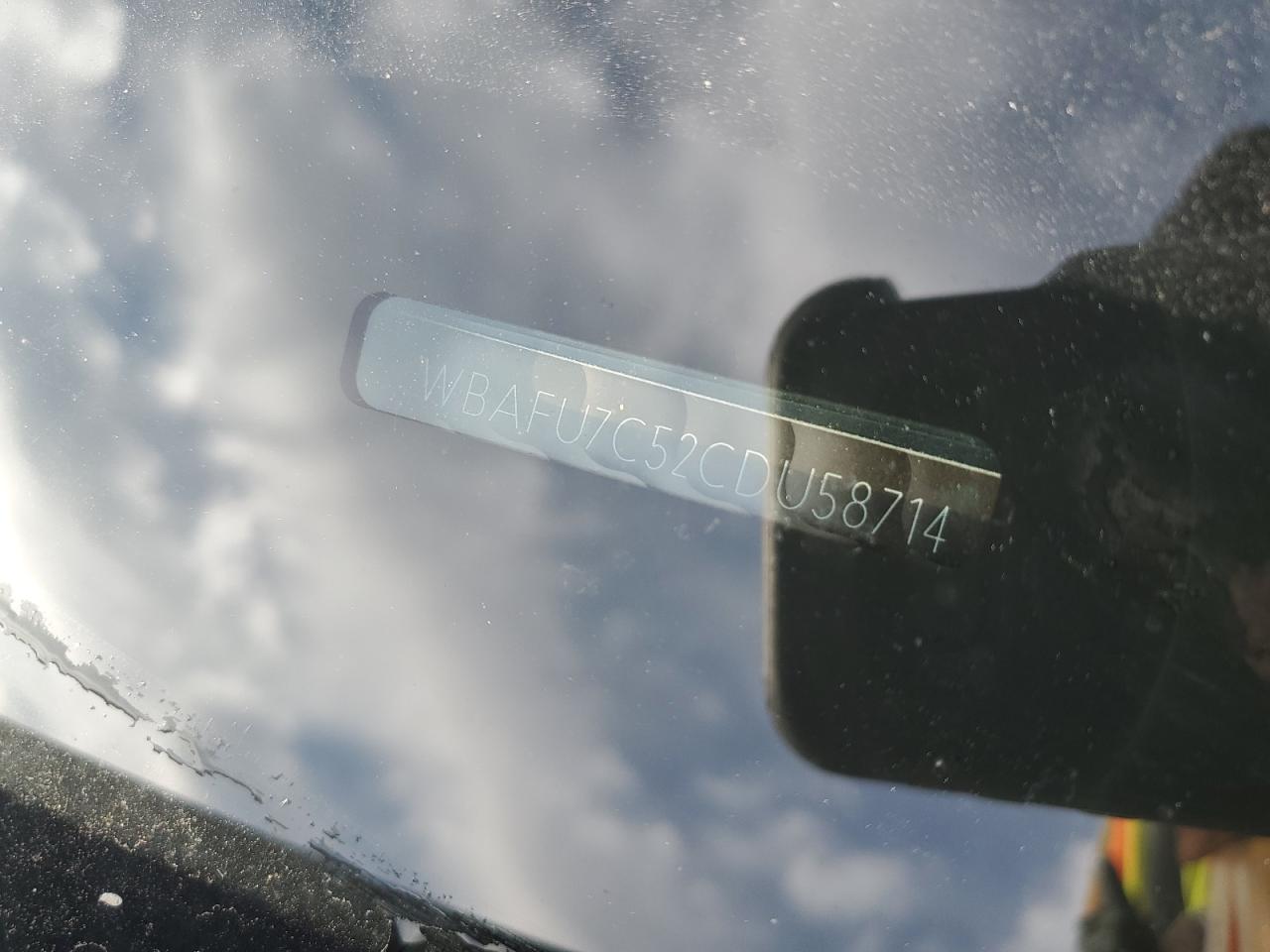 2012 BMW 535 Xi VIN: WBAFU7C52CDU58714 Lot: 93890175