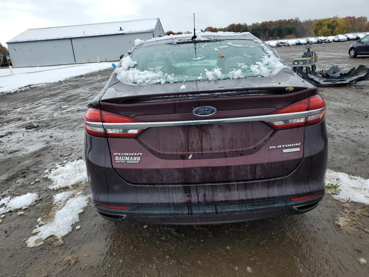 2017 Ford Fusion Titanium VIN: 3FA6P0K94HR129166 Lot: 91979445