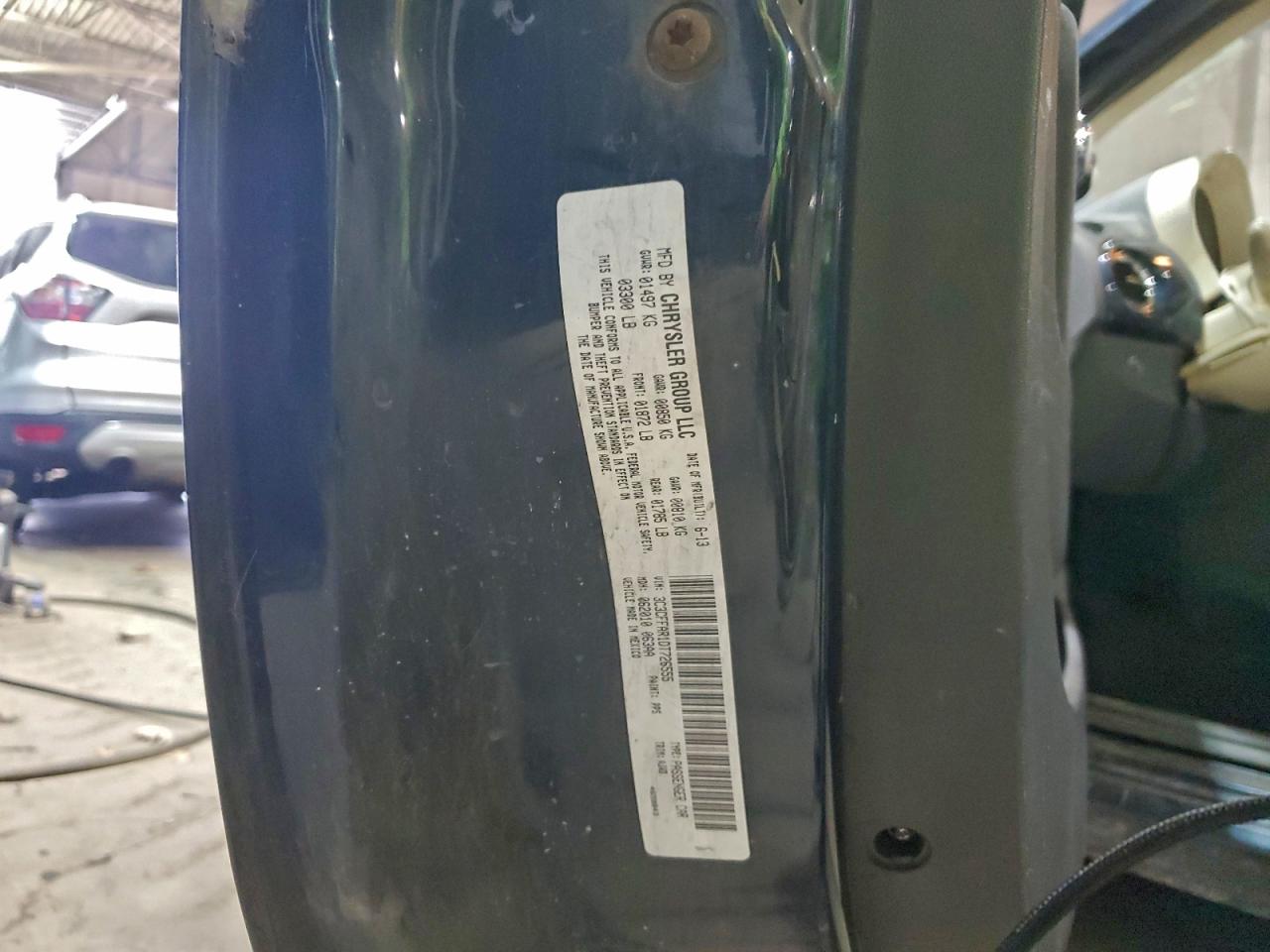 2013 Fiat 500 Pop VIN: 3C3CFFAR1DT726555 Lot: 93748095