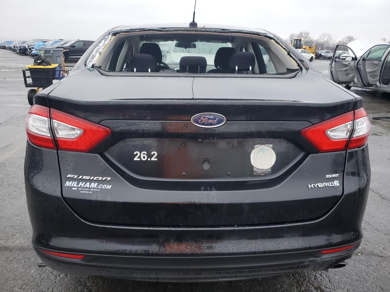 2015 Ford Fusion Se Hybrid VIN: 3FA6P0LU4FR156786 Lot: 92614895