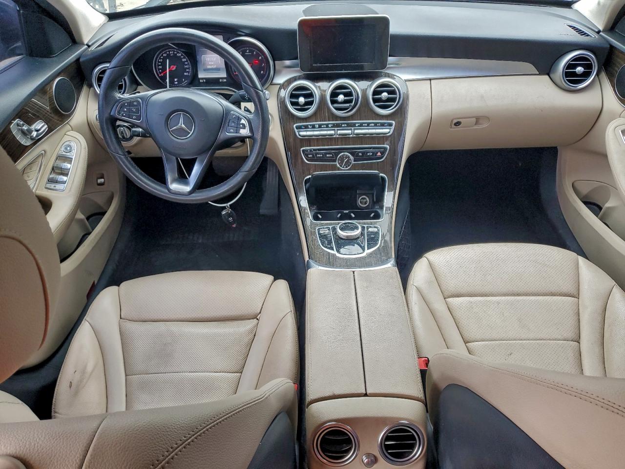 2017 Mercedes-Benz C 300 VIN: 55SWF4JB6HU217709 Lot: 93892615