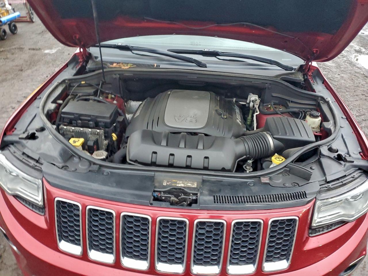 2014 Jeep Grand Cherokee Overland VIN: 1C4RJFCT4EC411727 Lot: 94871395