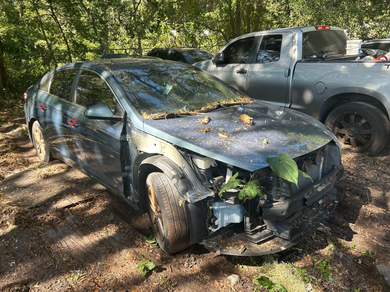 2016 Hyundai Sonata Se blue sedan gas 5NPE24AF7GH268034 photo #1