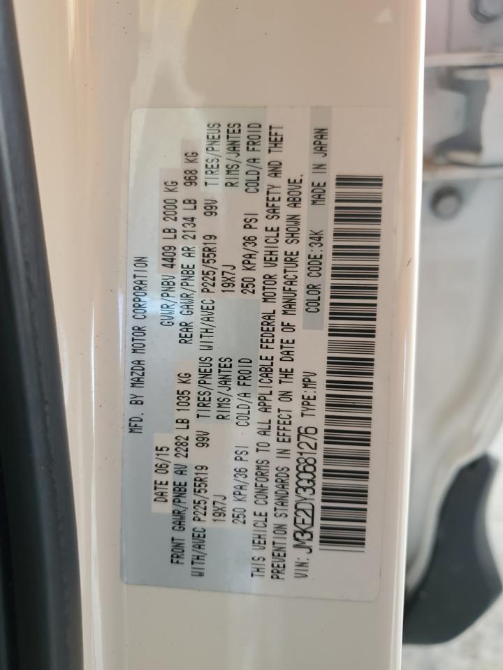 2016 Mazda Cx-5 Gt VIN: JM3KE2DY3G0681276 Lot: 91275075