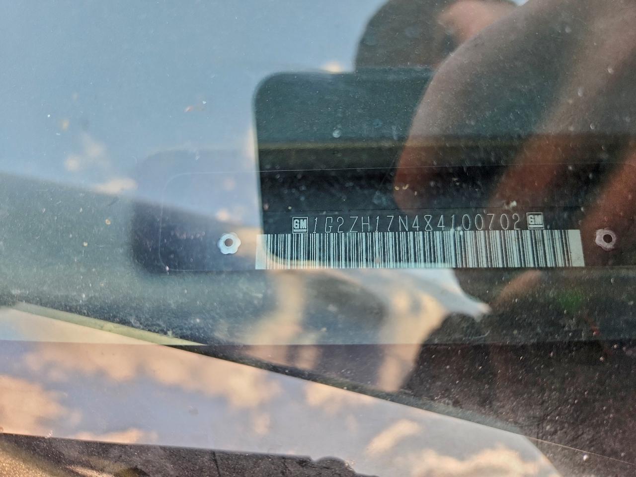 2008 Pontiac G6 Gt VIN: 1G2ZH17N484100702 Lot: 94052725