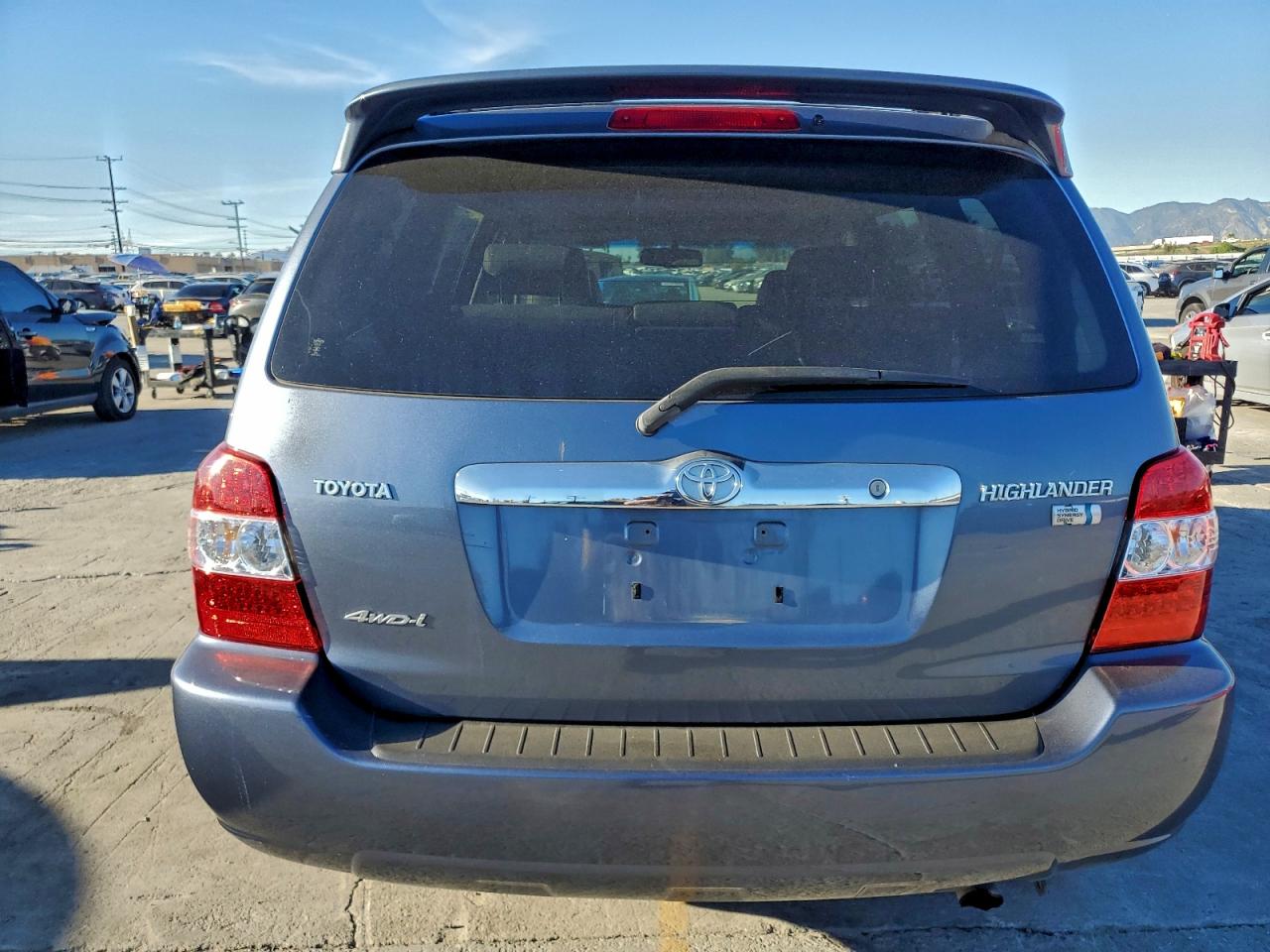 2007 Toyota Highlander Hybrid VIN: JTEEW21A670038961 Lot: 93475545