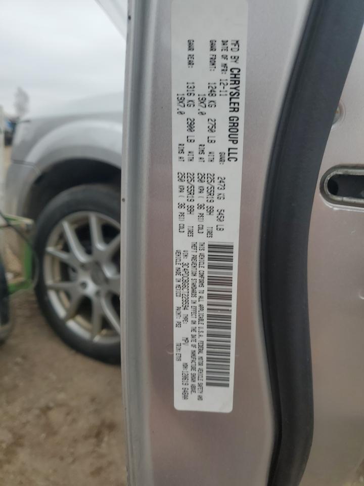 2012 Dodge Journey Sxt VIN: 3C4PDCBG6CT229594 Lot: 93562825