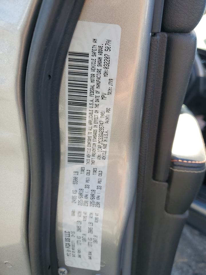 2016 Jeep Cherokee Latitude VIN: 1C4PJMCS3GW295747 Lot: 92396735