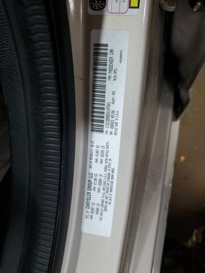 2014 Chrysler 200 Touring VIN: 1C3CCBBB5EN107641 Lot: 92903975